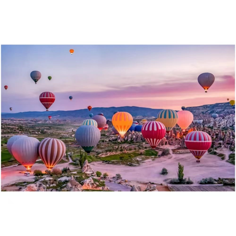 1000 Piece Jigsaw Puzzles for Adults and Kids Paper Puzzle Intellectual Toys Hot air balloon