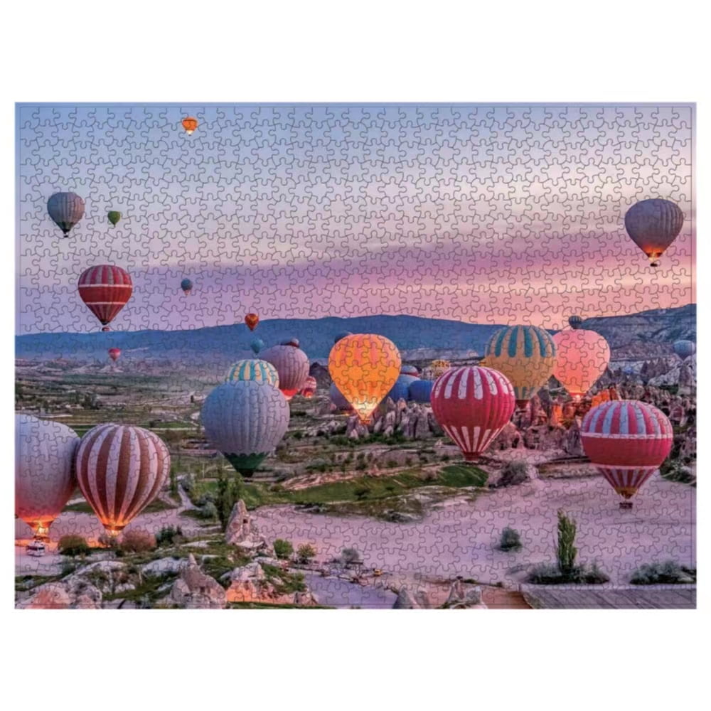 1000 Piece Jigsaw Puzzles for Adults and Kids Paper Puzzle Intellectual Toys Hot air balloon