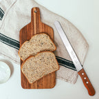 10 inch Bread Knife Serrated Knife Sharp Wavy Edge Bread Cutter Stainless Steel for Slicing Homemade Bread Bagels Cake