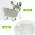 Silensys Rubber Hot Water Bottle with Cute Stuffed Animal Cover 800ml Warm Water Bag for Relieve Pain Warmer Menstrual Pain Puppy