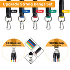 Swtroom Resistance Bands Set Exercise Bands with Handles Heavy Resistance Training Physical Therapy Home Workouts