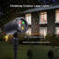 Christmas Laser Stars Projector Lights 3 modes Remote Control Waterproof Timer for Holiday Party Garden,Red & Green