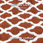 Y Blanket throw orange