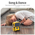 Kids Robot Toy, Smart Talking Robots, Gift for Boys and Girls Age 3+, Intelligent Partner And Teacher, with Voice Controlled And Touch Sensor, Yellow