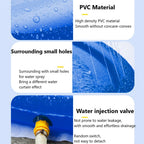 67" Inflatable Splash Pad for Toddlers, Outdoor Sprinkler for Kids, Dog Sprinkler Pool, Inflatable Water Toys Inflatable Wading Baby Pool