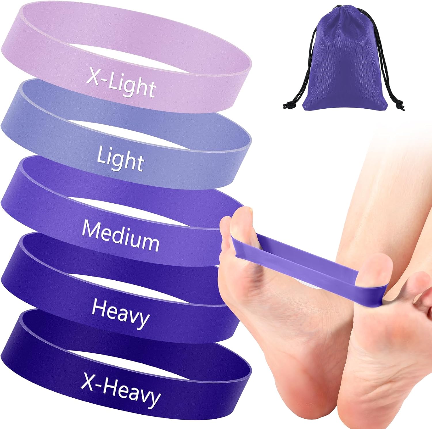 W-Pedal Resistance Band