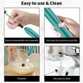 Uncahome Milk Frother Wand Drink Mixer - Handheld Milk Frother Electric Whisk - Easy-Clean Stainless Steel Frother Wand & Mini Blender - Electric Coffee Frother for Milk Coffee Lattes