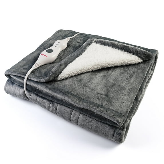 Electric Heated Blanket-50brown