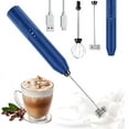 Uncahome Milk Frother Wand Drink Mixer - Handheld Milk Frother Electric Whisk - Easy-Clean Stainless Steel Frother Wand & Mini Blender - Electric Coffee Frother for Milk Coffee Lattes