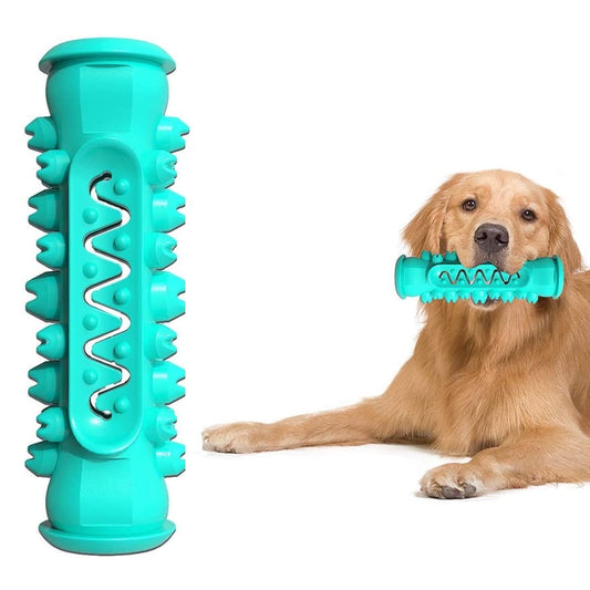 Cowin Dog Chew Toys Toothbrush Dog Toys for Aggressive Chewers Large Breed Doggy Brushing Stick Extremely Durable for Dogs