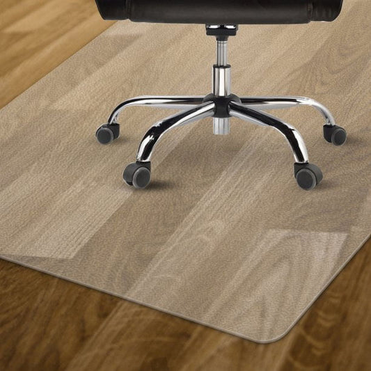 Swroom Office Mat for Hard Floor (36 "X 48" Rectangle), Transparent PVC, Office Chair Mat for Home and Office