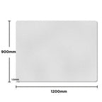 Swroom Office Mat for Hard Floor (36 "X 48" Rectangle), Transparent PVC, Office Chair Mat for Home and Office