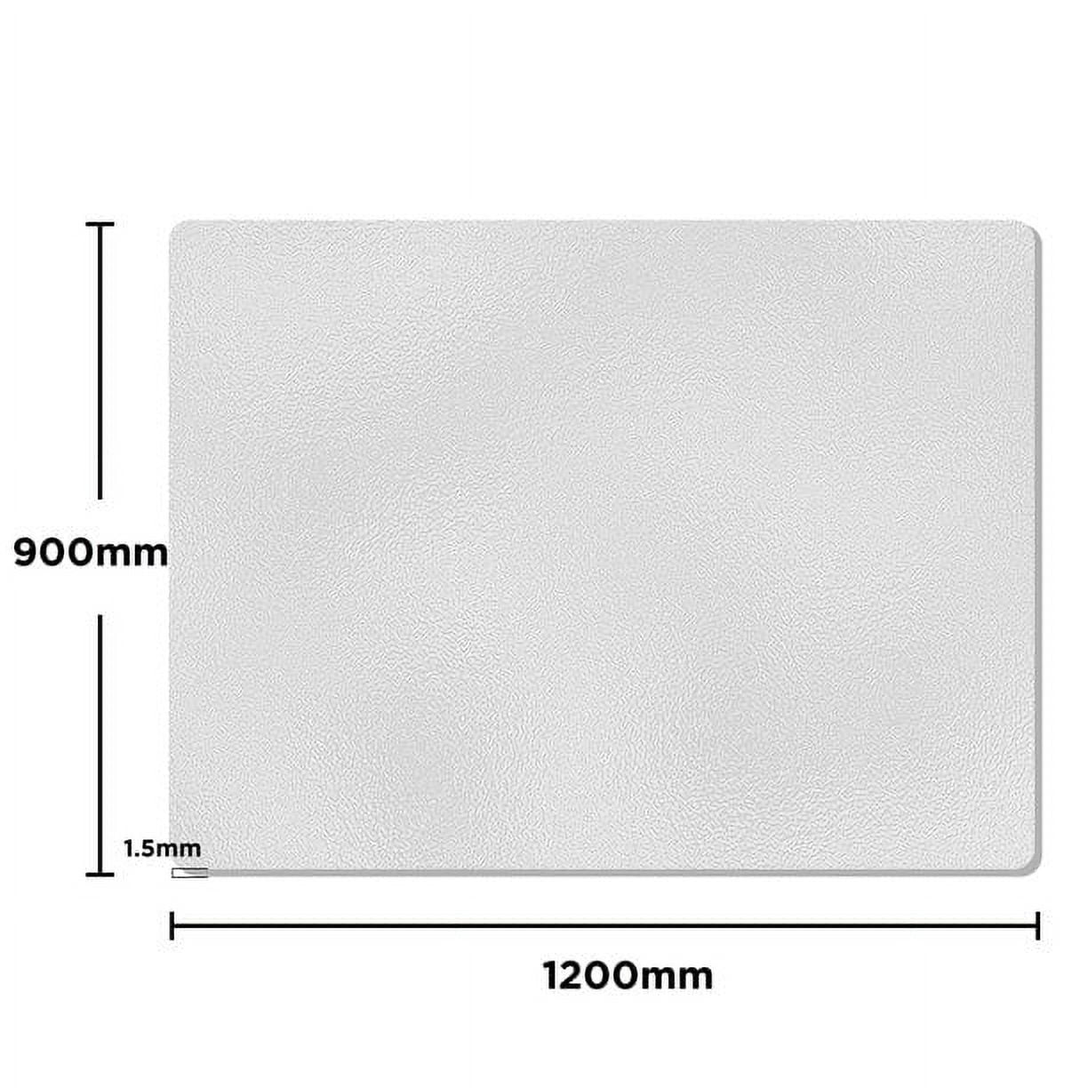 Swroom Office Mat for Hard Floor (36 "X 48" Rectangle), Transparent PVC, Office Chair Mat for Home and Office
