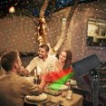 Christmas Laser Stars Projector Lights 3 modes Remote Control Waterproof Timer for Holiday Party Garden,Red & Green