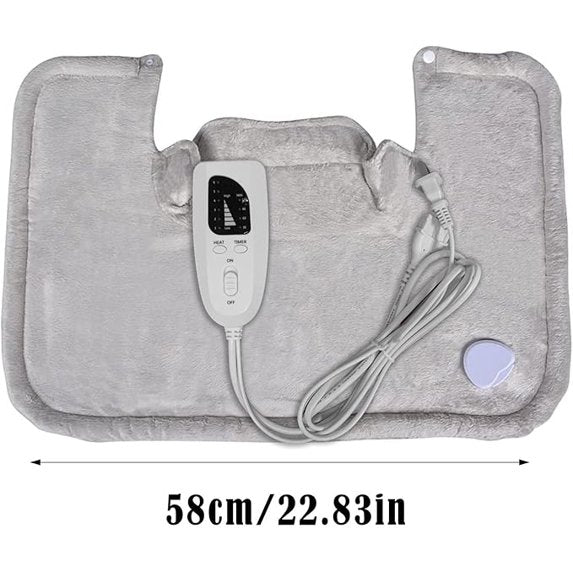 Heating Pad for Neck and Shoulders Grey