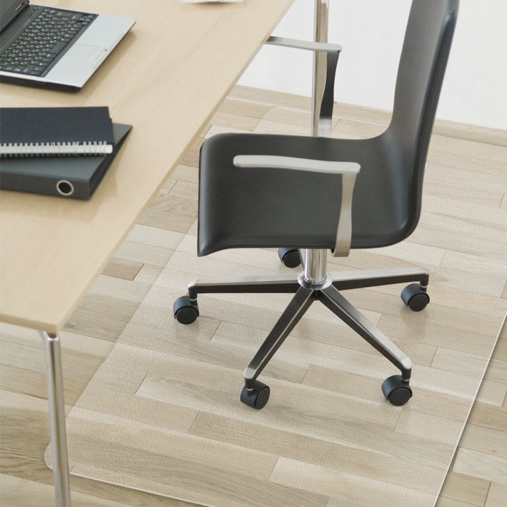 Swroom Office Mat for Hard Floor (36 "X 48" Rectangle), Transparent PVC, Office Chair Mat for Home and Office
