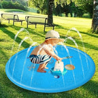 Aedavey 67" Sprinkler Splash Pad Sprinkler Pool Play Mat Inflatable Outdoor Water Toys for Baby Children Pet