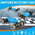 Gesture RC Car Remote Control Car for Kids Gesture Sensing Stunt Car 2.4Ghz 4WD with Light Music for Girls Boys