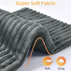 Heating Pad for Back Pain Relief, 33"x17" Heating Pads with 6 Heat Settings, Auto Shut Off,Electric Heating Pad for Neck and Shoulder, Grey