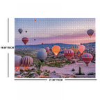 1000 Piece Jigsaw Puzzles for Adults and Kids Paper Puzzle Intellectual Toys Hot air balloon
