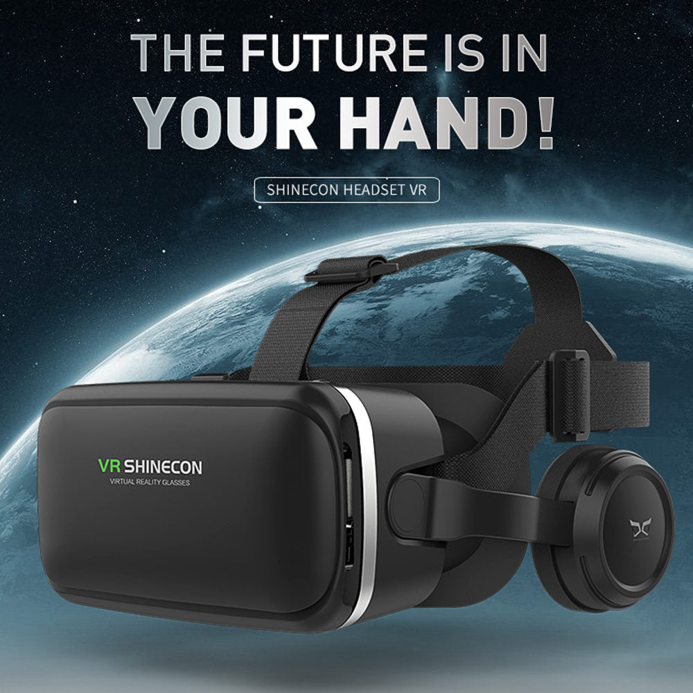 VR Headset 3D Glasses Virtual Reality Headset for VR Games & 3D Movies, Eye Care System for iPhone and Android Smartphones